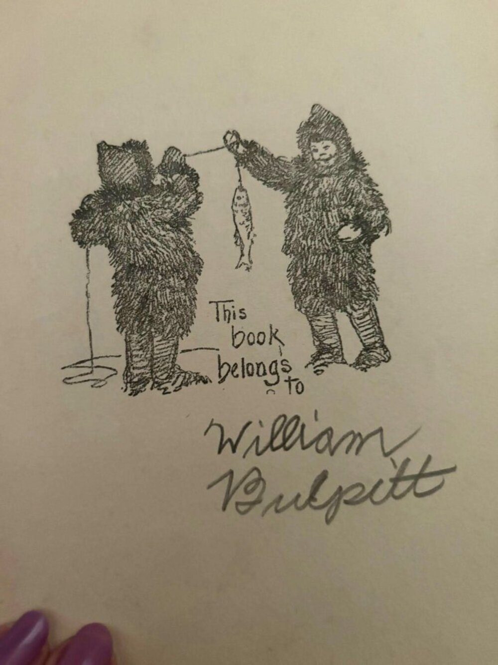 The Eskimo Twins by Lucy Fitch Perkins Childrens Book Antique Hardcover 1914 - Picture 10 of 10